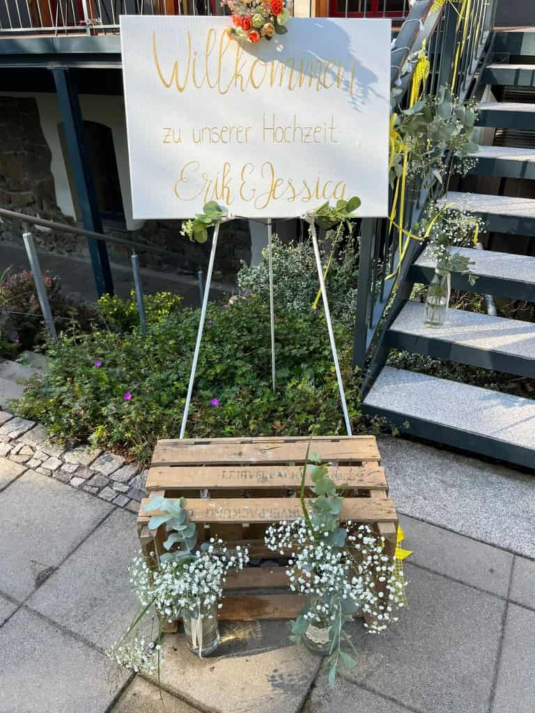 Hochzeitsdekoration
